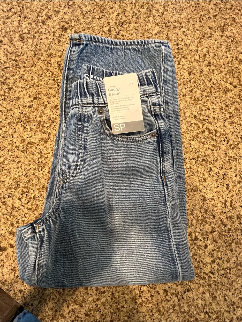 GAP Kids Baggy Ballon Pull-On Jeans S